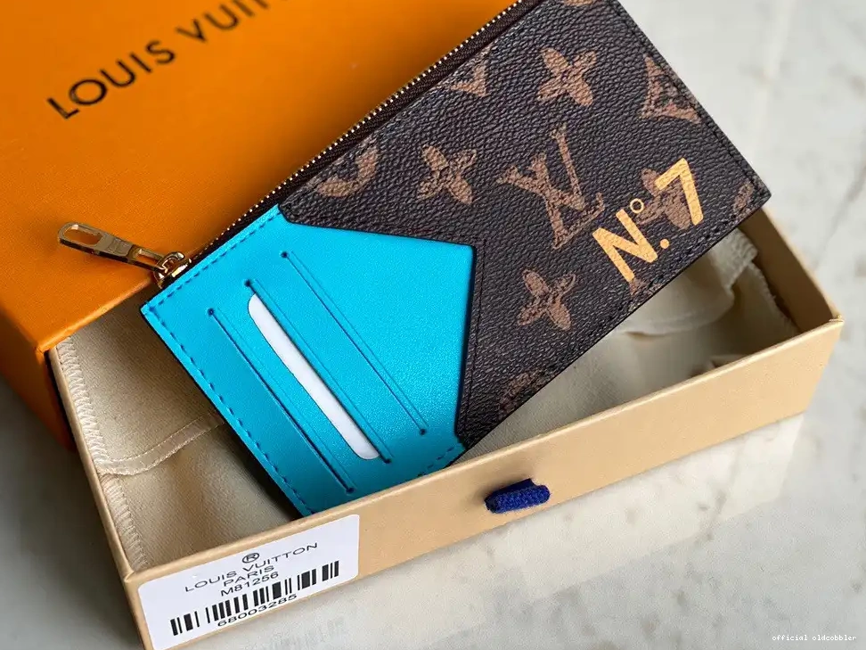 Official oldcobbler VUITTON CC HOLDER LOUIS 0609